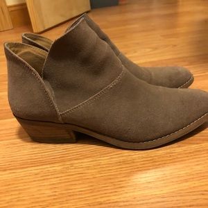 Lucky Brand Suede Booties
